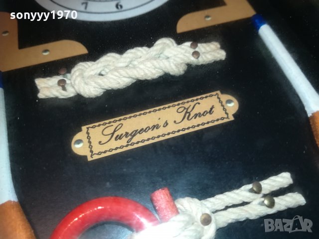 кутия за ключове+часовник с морски възли 0211201745, снимка 9 - Колекции - 30661855