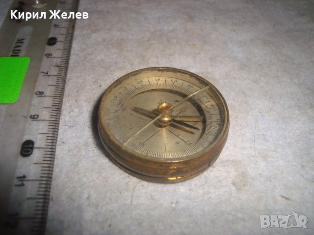 МНОГО СТАР КОМПАС с МЕСИНГОВ КОРПУС за КОЛЕКЦИЯ ПОЛЗВАНЕ 23432, снимка 11 - Антикварни и старинни предмети - 38137912