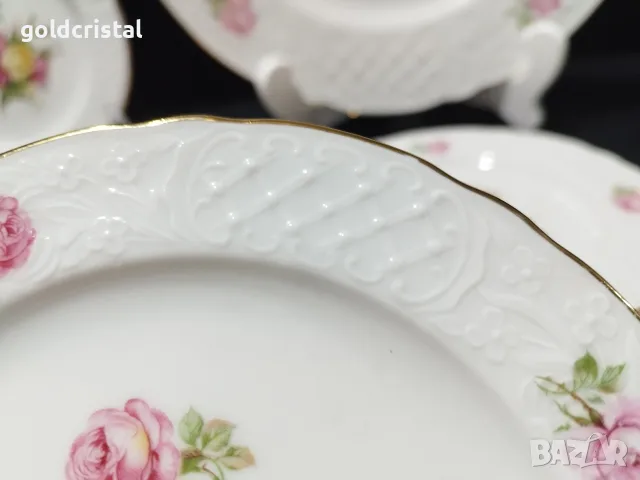 Порцелан Бавария чинии , снимка 5 - Антикварни и старинни предмети - 35100280