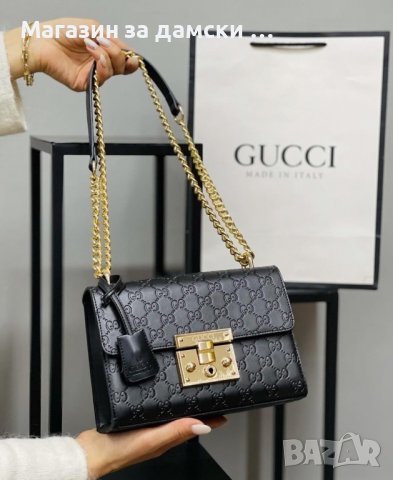 gucci Дамска чанта лукс модел 2018 Код 008, снимка 3 - Чанти - 23649794