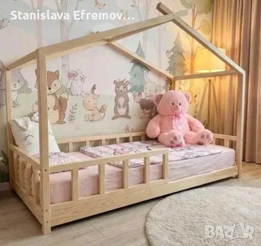 Монтесори детско легло
