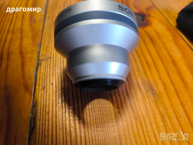 SONY WIDE CONVERSION LENS x0,7 VCL-HG0725 made in JAPAN , снимка 8 - Обективи и филтри - 54337826