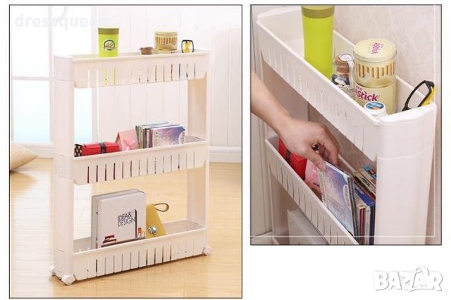 2498 Органайзер на колела етажерка, снимка 16 - Аксесоари за кухня - 30761322