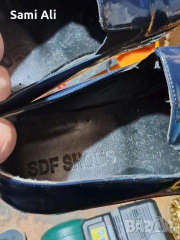 Мъжки лачени обувки (Loafers) SDF Shoes – Обувани само 2 пъти!, снимка 3 - Маратонки - 53932508
