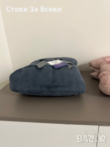 Топло зимно одеяло с ръкави и качулка Home Sweet, снимка 12 - Спално бельо - 52252422