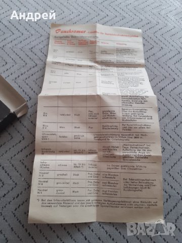 Стар филтър за обектив Panchromar, снимка 7 - Други ценни предмети - 31494847