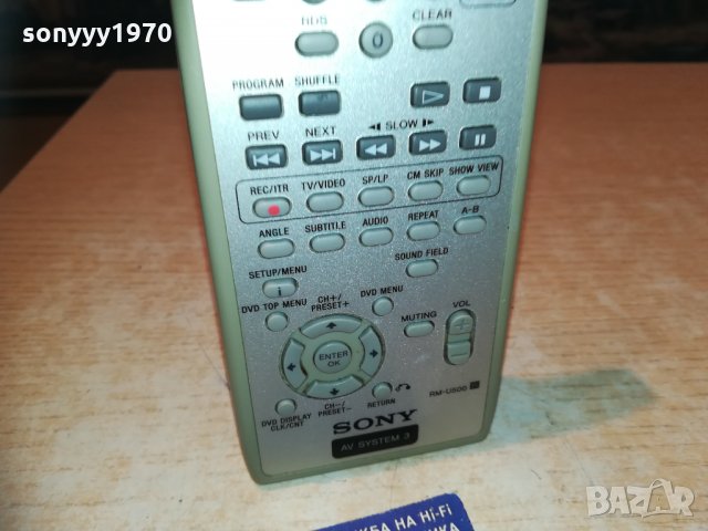 ПОРЪЧАНО-sony receiver dvd/video remote control 1201211721, снимка 6 - Други - 31399753