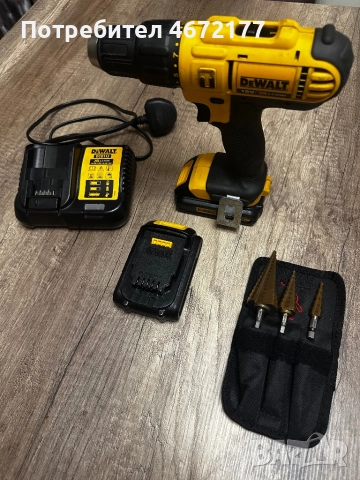 Продавам акумулаторен винтоверт DeWALT DCD776, снимка 5 - Друга електроника - 52696108