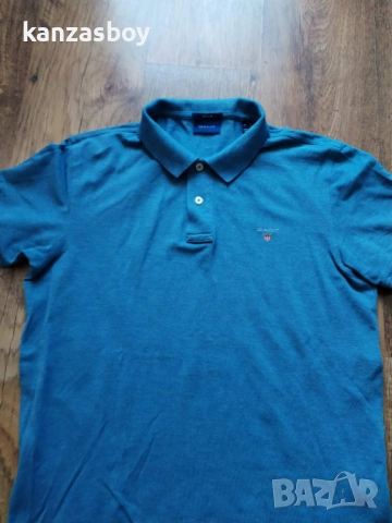 gant - страхотна мъжка тениска КАТО НОВА M, снимка 6 - Тениски - 54334452
