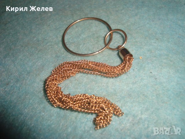 КРАСИВА СТОМАНЕНА ПОЗЛАТЕНА АРТ ВИСУЛКА УКРАШЕНИЕ БИЖУ НАКИТ АКСЕСОАР 20762, снимка 5 - Други - 35364470