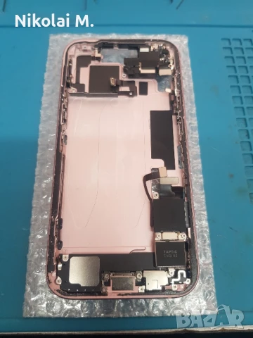 Оргинална  рамка за IPhone 15 pro(розава)