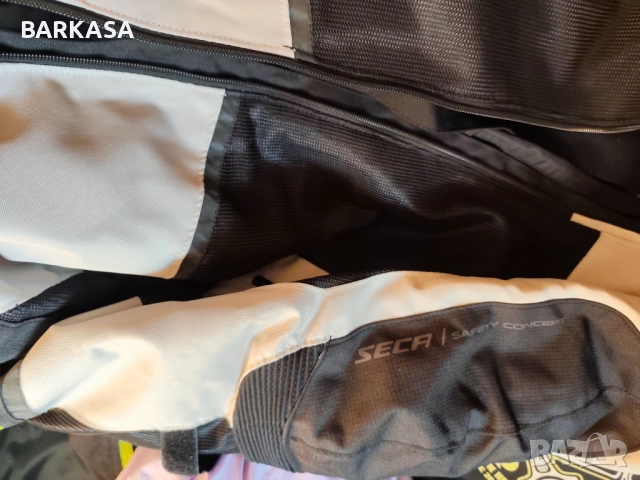 Мото Текстилно яке SECA STREAM EVO GREY, снимка 6 - Якета - 52845131