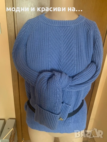 Дамски пуловер Massimo Dutti, размер  S/M, снимка 5 - Блузи с дълъг ръкав и пуловери - 53302651