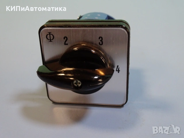 ключ ПЕП C10 Kraus& Naimer A231 Rotari Switch 10A 380V 4-позиции, снимка 2 - Резервни части за машини - 54218717