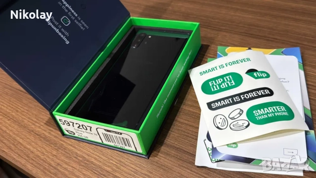 Samsung Galaxy Note 10 Plus /Aura Black/256 GB/Като нов/24м.Гаранция, снимка 3 - Samsung - 52055828