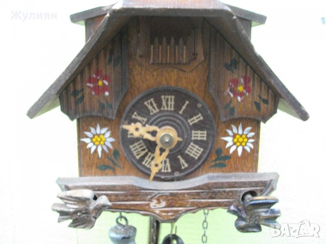 СТЕНЕН ЧАСОВНИК С КУКУВИЧКА ШВАРЦВАЛД , снимка 3 - Антикварни и старинни предмети - 39150556