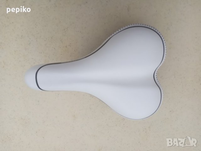 Продавам колела внос от Германия  бяла седалка HIGHCOMFORT SYSTEM , снимка 2 - Части за велосипеди - 30300953