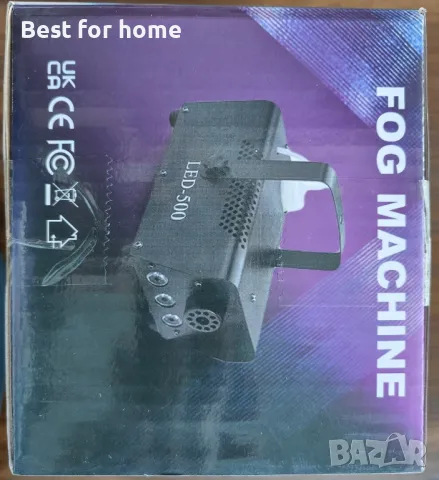 Bilisder Smoke Machine 500 W с RGB LED, машина за дим, снимка 7 - Друга електроника - 49434931