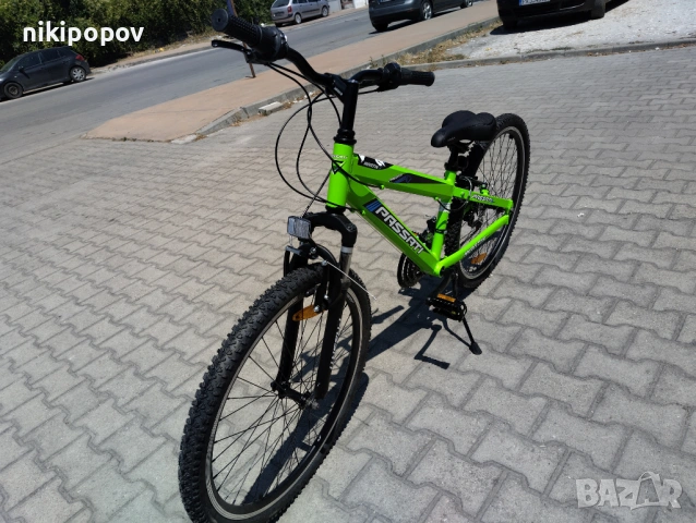 BG Алуминиев велосипед 26" MARTY зелен, снимка 7 - Велосипеди - 54261279