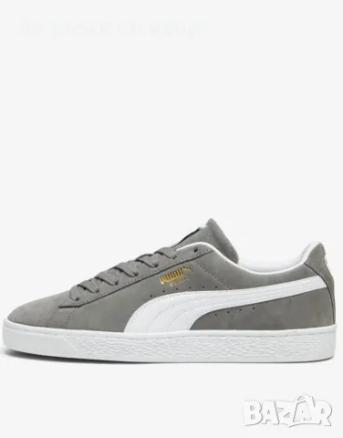 PUMA Suede Classic Grey/White Мъжки Маратонки👟Мъжки Спортни Обувки Код P3066