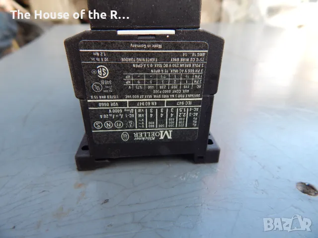 контактори с постояно токова бобина 24 волта , снимка 3 - Резервни части за машини - 48769798