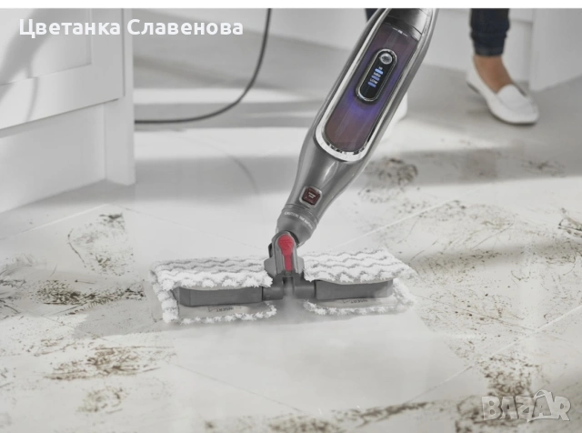 Парочистачка Shark S6003EU, 1200W, 350 мл, 2.7 кг, Технология Klick'n Flip, Steam Blast Mode, снимка 9 - Парочистачки и Водоструйки - 53175155