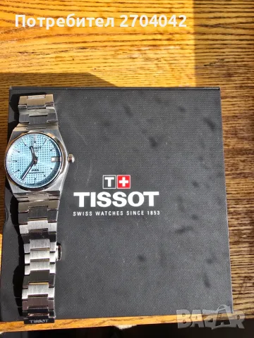 Tissot prx 35 mm ice blue, снимка 3 - Мъжки - 55769413