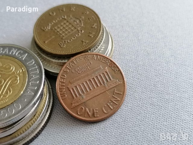 Монета - САЩ - 1 цент | 1988г.