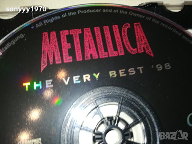 METALLICA CD X2бр 0311231007, снимка 8 - CD дискове - 42833566