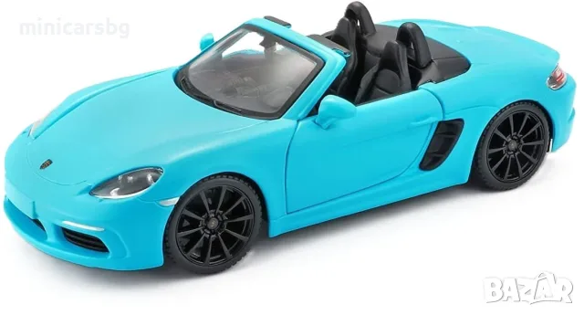 Метални колички: Porsche 718 Boxster – 1:24