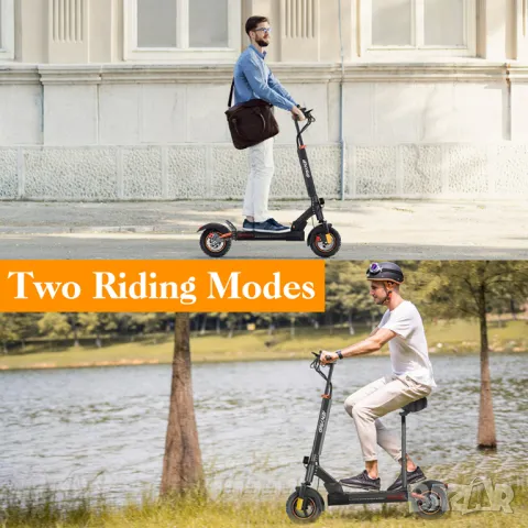 Електрически скутер/тротинетка със седалка iENYRID 800W 20AH  ​, снимка 5 - Велосипеди - 46993819