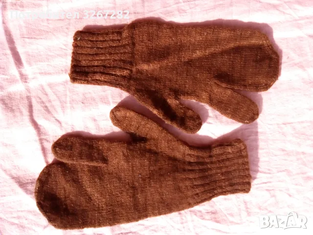 Ръкавици,Плетени,Вълна,Естествена,Ловджийски, снимка 8 - Екипировка - 47765202