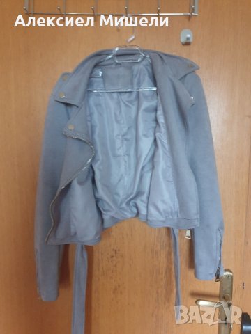Дамски сиви боти Steve Madden + плътно яке, снимка 6 - Дамски боти - 39448182