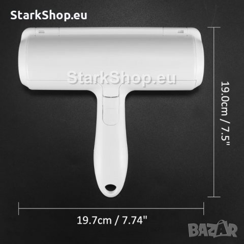 Самопочистваща се четка с контейнер Fur Roller, снимка 5 - Други стоки за животни - 30519373