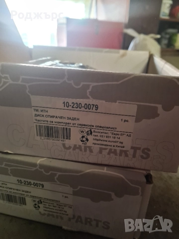 Задни дискове, Renault, Nissan, Dacia