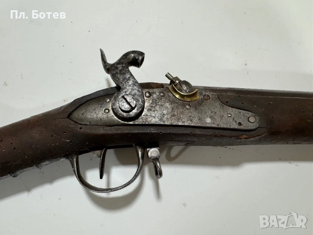 Стара едноцевна пушка, снимка 3 - Антикварни и старинни предмети - 54033548