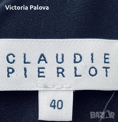 Ексклузивна премиум рокля CLAUDIE PIERLOT, снимка 9 - Рокли - 52044517