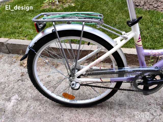 Велосопед колело SAVENO BOQET за момичета 24", снимка 5 - Велосипеди - 50667344