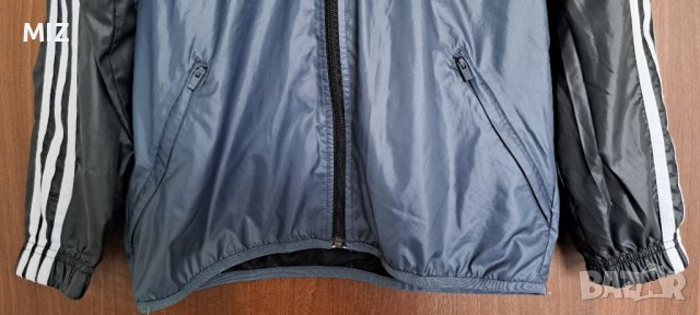 ADIDAS Детско тънко шушляково яке с качулка 11-12 г, снимка 12 - Детски якета и елеци - 40534741