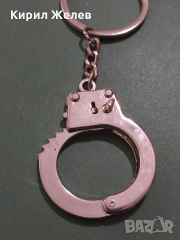 Ключодържател метален хром гланц полицейски белезници - 17815, снимка 2 - Други - 31220247
