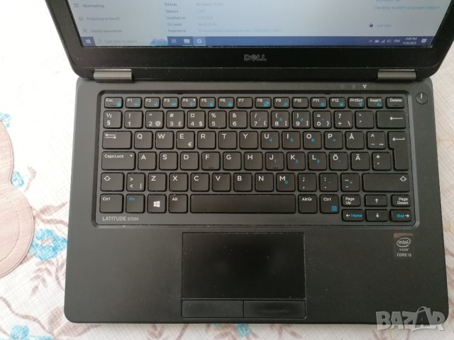 Dell lattitude e7250 8gb/128gb i3, снимка 3 - Лаптопи за дома - 42876279