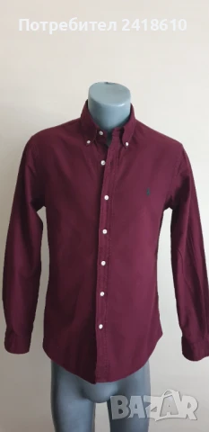 POLO Ralph Lauren Slim Fit  Cotton Mens Size S ОРИГИНАЛ! Мъжка Риза, снимка 9 - Ризи - 51237847