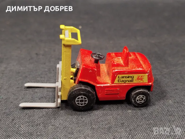 СТАРА РЕТРО МЕТАЛНА КОЛИЧКА MATCHBOX ENGLAND FORKLIFT TRUCK, снимка 2 - Колекции - 48881817