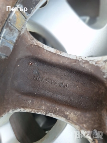 ОРИГИНАЛНИ ДЖАНТИ ЗА СУБАРУ 5Х100Х56.1-16 ЦОЛА, снимка 6 - Гуми и джанти - 51675398