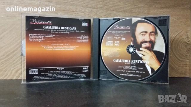 SD Pavarotti Top Collection , снимка 3 - CD дискове - 53937924
