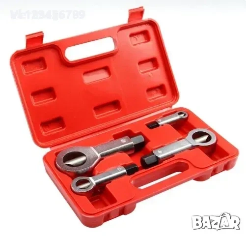 Гайкоцеп комплект 4 части Mar-Pol , снимка 3 - Други инструменти - 53917779