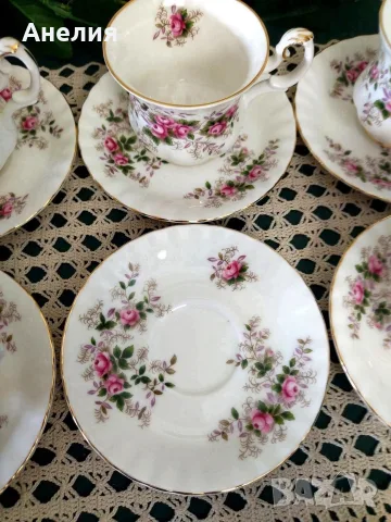 Royal Albert lavander rose сетове и плата, снимка 9 - Чаши - 55793122