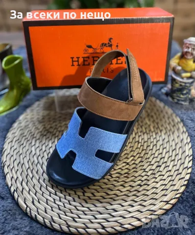 Hermes Дамски Сандали Хермес - Налични Различни Цветове Код E228, снимка 3 - Сандали - 50411966