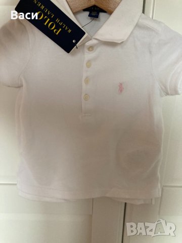 Ralph Lauren бебешка тениска оригинал, снимка 3 - Бебешки блузки - 39795859