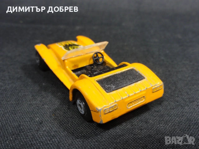 СТАРА РЕТРО МЕТАЛНА КОЛИЧКА MATCHBOX ENGLAND LOTUS SUPER SEVEN, снимка 3 - Колекции - 52476914
